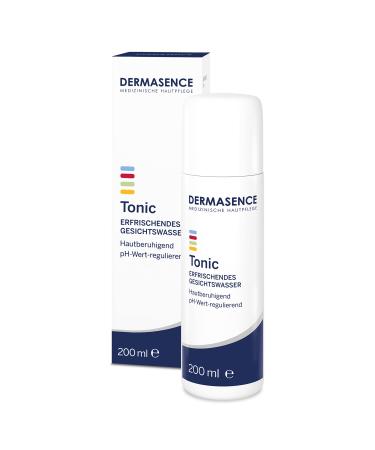 Dermasence tonic 200 ml - soothing skin -explanatory and pH in a regulating facial toner as the end of facial cleaning - for all skin types - also suitable as a mild after -shave
