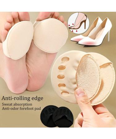 Soleful Solutions High Heel Metatarsal Pads & Invisible Toe Socks (5Pairs Beige) - Buy Online on SooperMarket.com