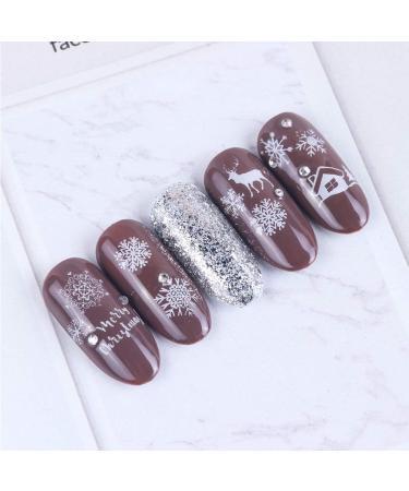 Nagel Stamping Plate Kit | Metal French Tip Nail Art Set | Christmas Nail Design Stamper & Tool for Perfect Patterns - Buy Online on SooperMarket.com