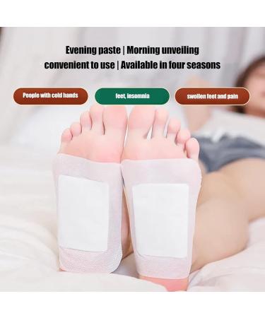 30pcs Ginger Adhesive Foot Pads Relieve Fatigue Improve Pain & Promote Blood Circulation with Herbal Ginger Foot Patch Natural Ginger Extract Foot Pads - Buy Online on SooperMarket.com