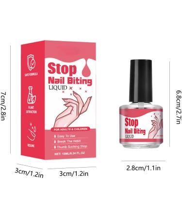 Teksome Nail Biting Polish For Kids | 10ML Anti Bite Nail Polish | Stop Nail Biting Finger Nail Biting Polish Stop Biting Nails Kids Dual-Effect For Kids And Adults - Buy Online on SooperMarket.com
