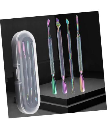 Mikinona 1 Nail Art Accessories Cuticle Remover Tool Steel Cuticle Remover Spoon Nail Cleaner Pedicure Kit Nail Cuticle Pusher Nail Tool Pedicure Tools Cuticle Scraper Nail Care Kit - Buy Online on SooperMarket.com