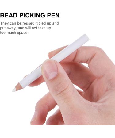 Beavorty 30pcs Absorb White Pencil White Pencils White Rhinestones Nail Tools Nail Whitening Pencil White Nails Wax Nail Rhinestones Picker Pencil Nail Art Pen White Nail Pencil Dotting Pen - Buy Online on SooperMarket.com