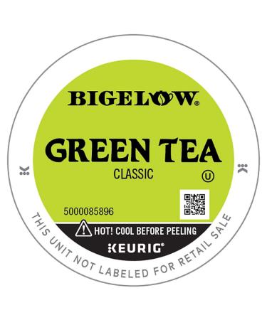 Bigelow Green Tea Keurig K-Cup Pods - 96 Count - Caffeinated Green Tea Pods - Pack of 4 - Buy Online on SooperMarket.com