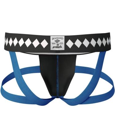 Diamond MMA Four-Strap Jock Strap Supporter with Athletic Cup Pocket - Black XX-Large - Buy Online on SooperMarket.com
