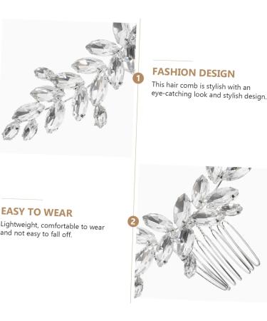 FOMIYES Girls Hair Accessories Hair Jewelry Hair Clips for Girls Girl Headpieces for Wedding Hair Accessories for Girls Hair Combs for Women Accessories Diamond Decorate Welding Women's - Buy Online on SooperMarket.com