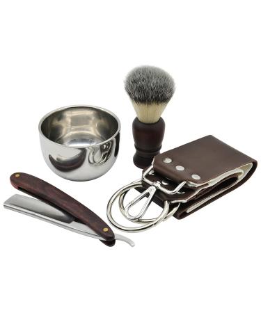 Union Razors SG1 4-Piece Wooden Razor Gift Set