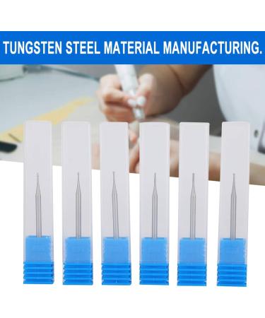 Naroote Manicure Drill - 6pcs Tungsten Steel Electric Nail Art Grinding Heads (1.4mm) - Best for Professional Nail Care | International Shipping - Buy Online on SooperMarket.com