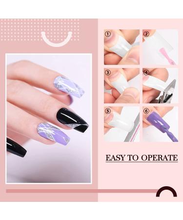 AORAEM White French Tips 500Pcs - Press On Fake Nails for Acrylic Nails - Buy Online on SooperMarket.com