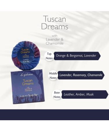 Di Palomo Vegan Tuscan Dreams Luxury Soap Bar - 100g Hand Soap for Men & Women - Buy Online on SooperMarket.com