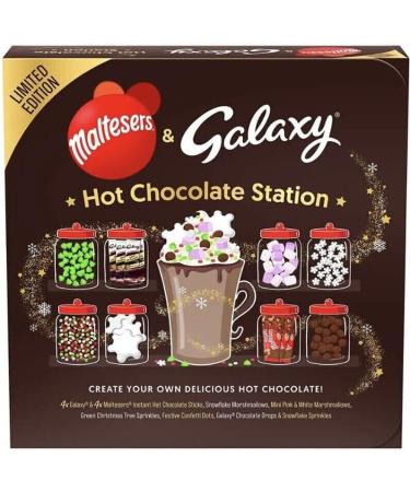 Limited Edition Hot Chocolate Station Set - Create a Cozy Cocoa Haven at Home - Marshmallows and Chocolate Shavings - Toppings Assortment Delicious - Buy Online on SooperMarket.com