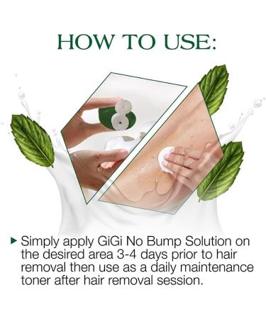 GiGi No Bump Tropical Solution 118ml - Hair Removal Liquid - Buy Online on SooperMarket.com