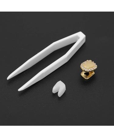 Shining Single Hip Hop False Tooth Halloween Festival Hip Hop Tooth Decoration for Men Women (Gold) - Buy Online on SooperMarket.com