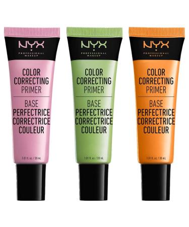 NYX Cosmetics Color Correcting Liquid Primer Green - Corrects Redness and Evens Skin Tone - Buy Online on SooperMarket.com