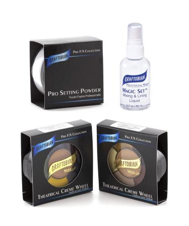 Graftobian Special FX Trauma Pro Makeup Kit - Professional Grade Special Effects Makeup Set - Buy Online on SooperMarket.com