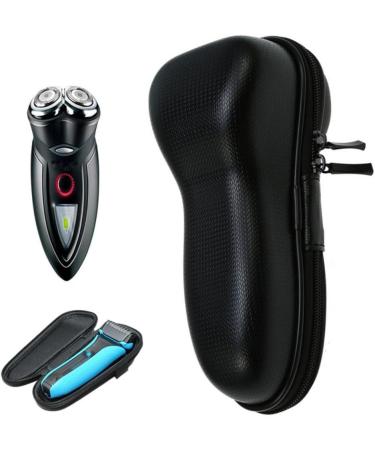 Shaver Organizer Case - Portable Electric Shaver Storage Bag for Travel | EVA Travel Carrying Case in Black - Buy Online on SooperMarket.com