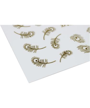 Lodokdre Gold Nail Stickers Nail Art Stickers for Lady - Buy Online on SooperMarket.com