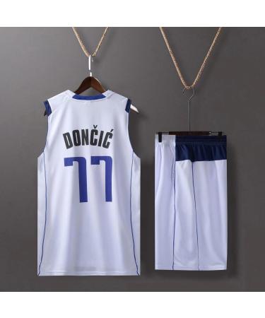 Shop ABRTJCL Basketball Jersey Set - Kids & Adults Sleeveless Suit & Shorts | A-77 White L - International Shipping Available - Buy Online on SooperMarket.com