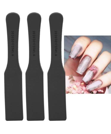 3pcs Nail Art Magnetic Stick - Portable Cat Eye Gel Nail Polish Magnet Wand | DIY Manicure Tool (Black) - Shop Internationally - Buy Online on SooperMarket.com