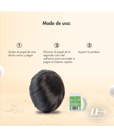 LuxHair Medical 1522 Hypoallergenic Adhesive Tapes for Wigs and Extensions Lasts 2 Days Skin-Friendly Double Sided Adhesive - Buy Online on SooperMarket.com