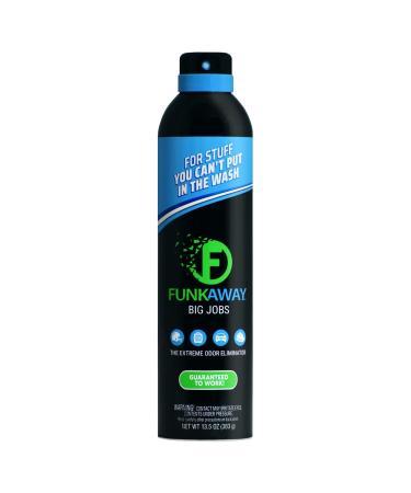 FunkAway Odor Eliminator Spray for Clothes, Shoes and Gear, Black (13.5 oz)