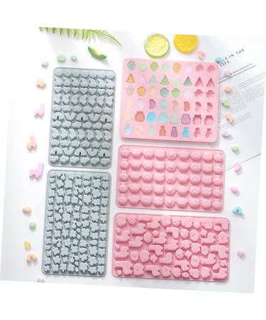 2pcs Chocolate Silicone Mold Silicone Jelly Mold Muffin Chewing Gum Candle Molds Silicone Soap Molds Cupcake Baking Pan Rubber Candy Molds Biscuit Cartoon Silica Gel Chocolate Mold 23.2X12.9X1.1CM Random Color - Buy Online on SooperMarket.com