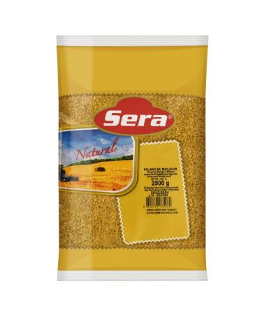 Sera rice Bulgurweizen 2500G Bulgur Sera Turkish Bulgur Bulgurweizen Natural Turkish rice Bulgurweizen Middle Bulgur 2500 Gr