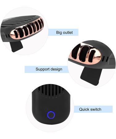 FILFEEL Eyelash Fan for Lash Extensions | Portable Bladeless USB Fan | Rechargeable Glue Dryer & Cooling Fan (Black - Buy Online on SooperMarket.com