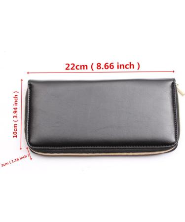 Portable Leather Scissor Organizer Storage Bag Practical Solution for Hair Stylists and Barbers Adjustable Tightness - Buy Online on SooperMarket.com