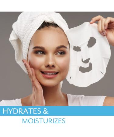 Patchology Moodmask Facial Sheet Mask - Hydrating and Repairing Skincare for Men and Women - Moisturizing Face Sheet for Dewy Skin - Buy Online on SooperMarket.com