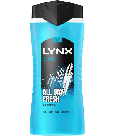 Lynx 12 Hour Refreshing Ice Chill Shower Gel 500 with Lynx 48 Hour Ice Chill Body Spray 250ml Leaving you smelling great Dermatologically Tested Keep Smelling Irresistible! - Buy Online on SooperMarket.com