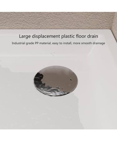 Removable Shower Plughole Cover Replacement Bathroom Deodorant Floor Drain Cover Shower Waste Trap Cover Hairs Catchers Floor Drain Cover Round Hairs Catchers Plastic Shower Replacement - Buy Online on SooperMarket.com