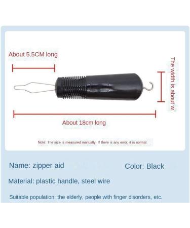 Elderly Disabled Dressing Anti-Spill Glue Cross-Border Buckle Helper unclasp Zipper black free - Buy Online on SooperMarket.com