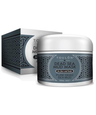 TOULON Best Mud Mask - Dead Sea Exfoliating Facial Mask | Blackhead Remover & Acne Treatment for All Skin Types - Buy Online on SooperMarket.com
