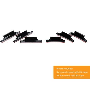 Sametop 3M Glue Bracket Adhesive Pads for GoPro Hero 12/11/10/9/8/7/6/5 & DJI Osmo Action Cameras - 6 Packs - Buy Online on SooperMarket.com