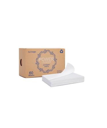 EarthB G Laundry Detergent Sheets - Fresh Scent - No Plastic Jug (240 Sheets) Liquidless Technology