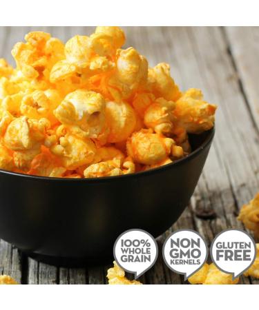 JOLLY TIME Big Cheez Gourmet Zesty Cheddar Cheese Non-GMO Microwave Popcorn (12 Bags) - Buy Online on SooperMarket.com