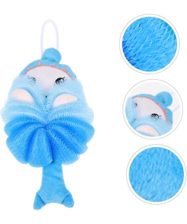 NOLITOY 6 Pcs Kids Bath Balls - Exfoliating Mesh Brush & Sponge Set | Cute Bath Scrubber for Children - Ideal for Newborns & Toddlers - Buy Online on SooperMarket.com