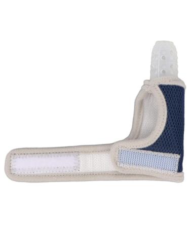 Silicone Teether Finger Guard for Toddler Baby - Stop Thumb Sucking - Wrist Band Type (Transparent) - Buy Online on SooperMarket.com