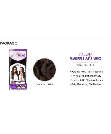 Sensationnel WHAT LACE 13x6 Wig - Cloud 9 Synthetic Hair Hand Tied Natural Preplucked Illusion Lace Front Wig - BRIELLE (1) Black - Buy Online on SooperMarket.com