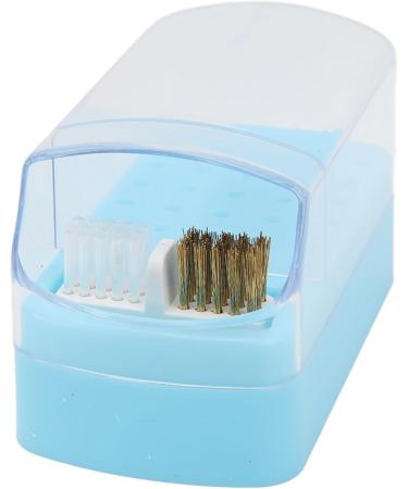Nail Drill Cleaning Brush Holder Nail Drill Cleaner Holder Lightweight Stand Display Manicure Tools 30 Holes Dustproof for Home Nail Technician (Blue) - Buy Online on SooperMarket.com