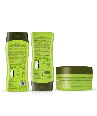 Argan Herbal Hair Care Kit - Soft Shiny & Bouncy Hair | Shampoo Conditioner & Cream | International Shipping - Buy Online on SooperMarket.com