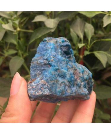 Crystal 120-130g Natural raw Apatite Quartz Crystal Rough Stone Rock Gemstone Natural Stones and Minerals Specimen Suitable for Home Office Decoration FZUGEDRLI - Buy Online on SooperMarket.com