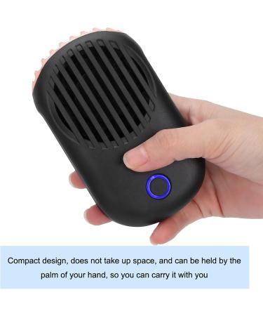 FILFEEL Eyelash Fan for Lash Extensions | Portable Bladeless USB Fan | Rechargeable Glue Dryer & Cooling Fan (Black - Buy Online on SooperMarket.com