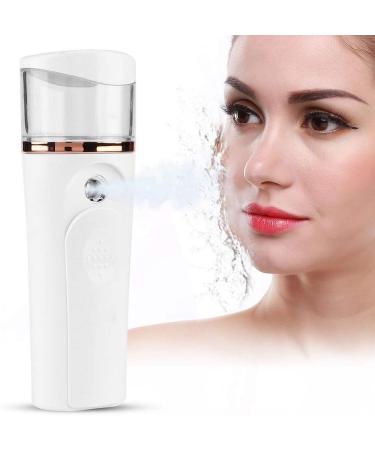 Solomi Hydrating Facial Mist Spray Handheld Nano Facial Sprayer (White) 40ml Battery Powered - Buy Online on SooperMarket.com