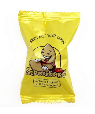 Scherzkeks Kids Fortune Cookies - 10 Fun Joke Cookies for Birthdays & Celebrations - Buy Online on SooperMarket.com
