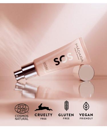 M dara Organic Skincare SOS Eye Cream & Mask - 20ml | Hydrating Calming Vegan EcoCert Certified - Buy Online on SooperMarket.com