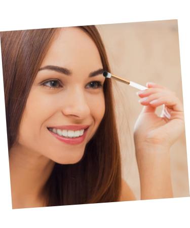 Gogogmee 10pcs Makeup Brush Eye Brush for Eyeshadow Makeup Eyeshadow Brush Eye Makeup Kit White Wooden Handle - Buy Online on SooperMarket.com
