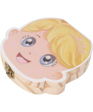 FILFEEL Wooden Baby Milk Tooth Box - Keepsake Organizer for Girls' Primary Teeth Collection - Buy Online on SooperMarket.com
