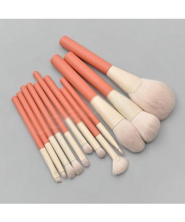 Buy DFHBFG 12 Piece Wood Handle Makeup Brush Set Perfect for Concealer Eye Shadow Blush & Powder | International Shipping Available - Buy Online on SooperMarket.com